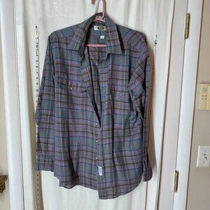 Vintage Men's Harbour Club Plaid Shirt